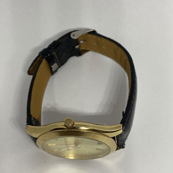 Michael Kors Runway MK3179 Women's Black Leather Analog Dial Quartz Watch XR736 - Picture 8 of 12